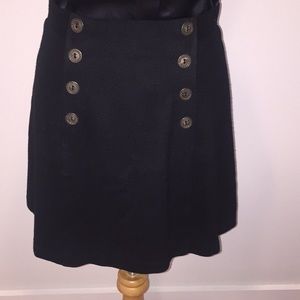Express Wool Mini with Button Detail